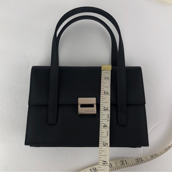 Calvin Klein black silver mini handbag - Picture 6 of 7
